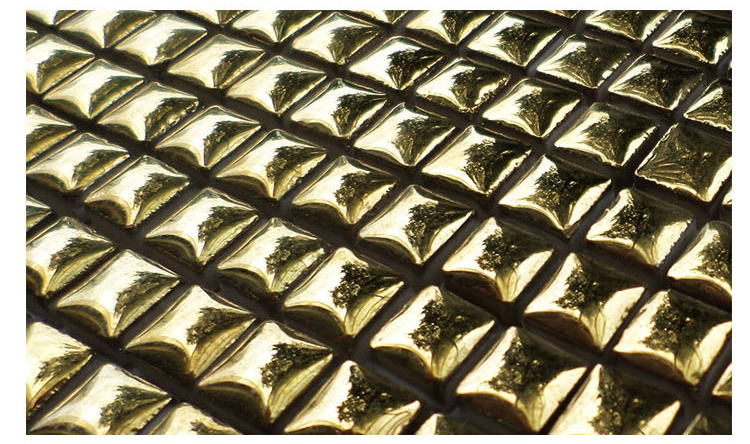 GẠCH MOSAIC ÁNH VÀNG