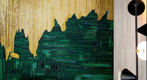 TRANH MOSAIC RỪNG CÂY