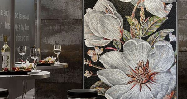TRANH MOSAIC HOA